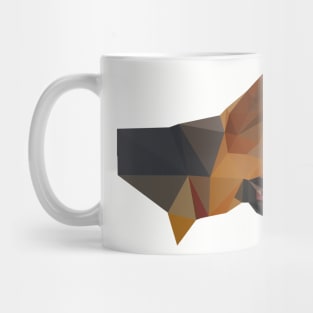 Low Poly Dog Mug